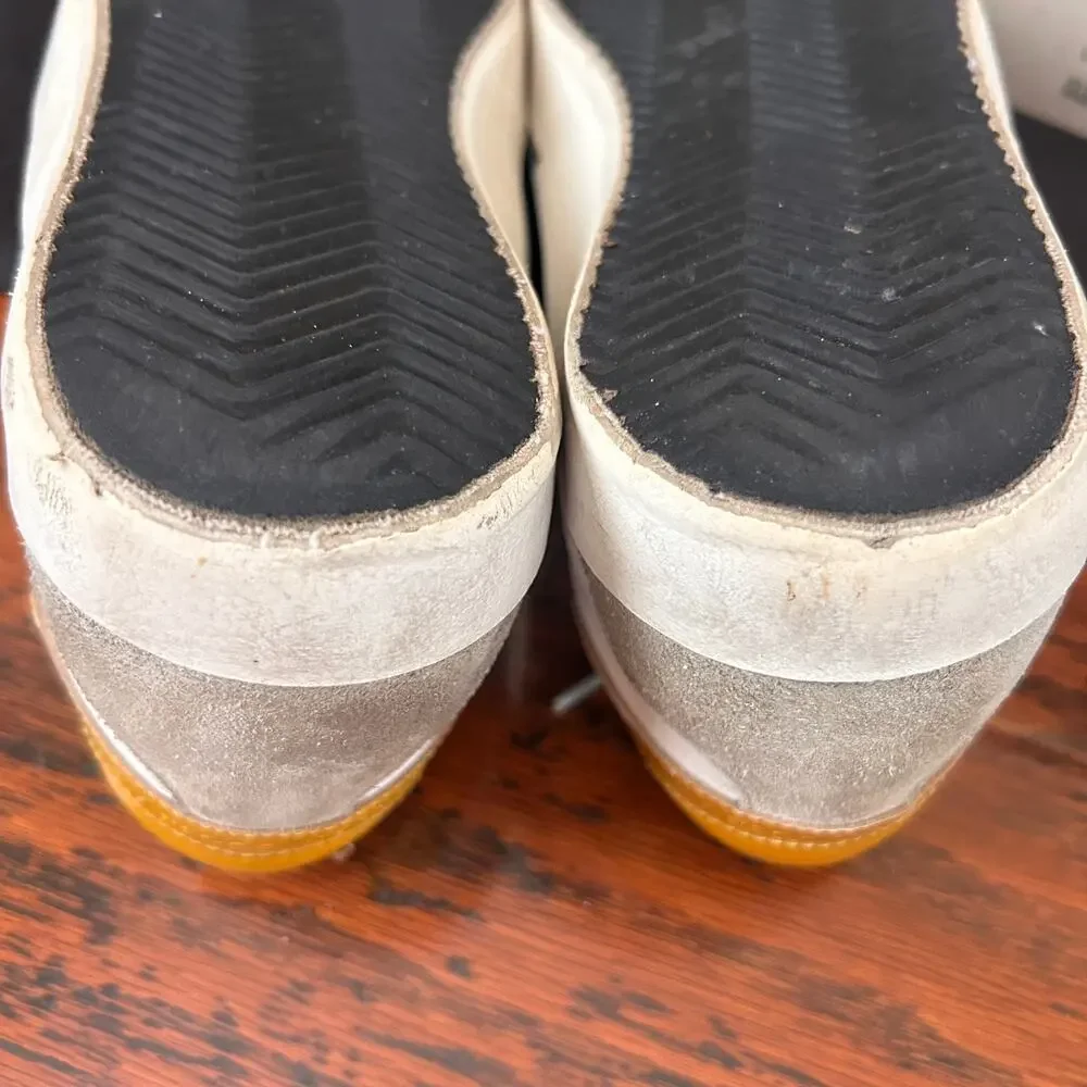 Golden Goose Superstar Sneakers w/Pink Metallic Star and Gold Heel Tab Sz 39 - Picture 10 of 15